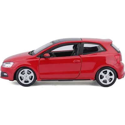 Volkswagen Polo GTI Mark 5 - Röd - Bburago - 1:24