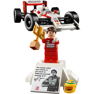 McLaren MP4/4 & Ayrton Senna - Icons - 10330 - LEGO