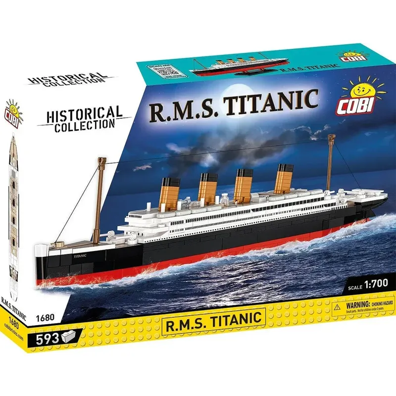 R.M.S. Titanic - Byggklossar - 1680 - Cobi - 1:700