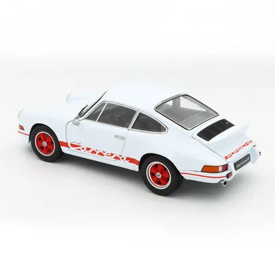 Porsche 911 Carrera RS 2.7 - Vit/röd - Welly - 1:18