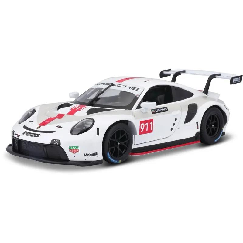 Porsche 911 RSR - Vit - Bburago - 1:24