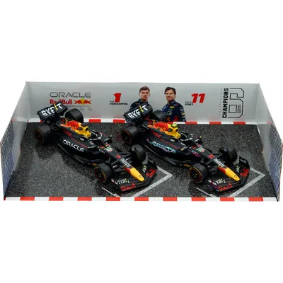 Red Bull RB19 - 2-pack - Verstappen + Perez - Bburago - 1:43