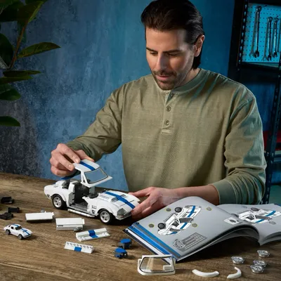 Corvette Grand Sport - Brick Shop - Klodsbyggesæt - Hot Wheels Elite Series