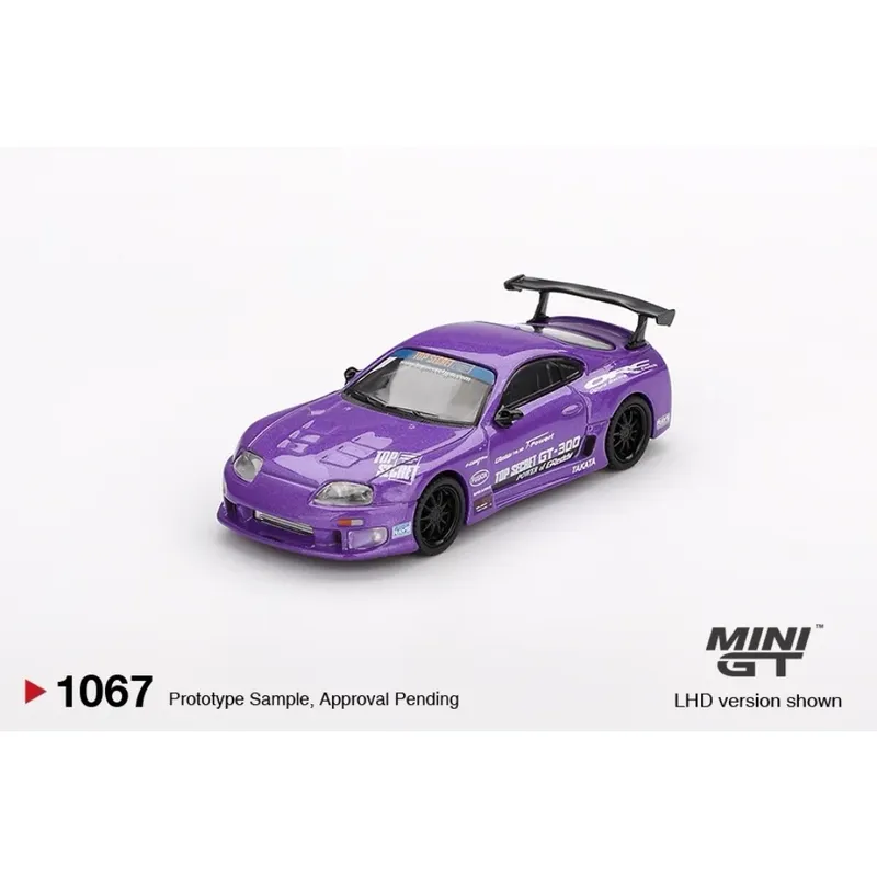 Toyota Supra (A80) - Top Secret GT-300 - Lila - 1067 - Mini GT