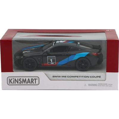 BMW M8 Competition Coupé (Livery) - Svart - Kinsmart - 1:38