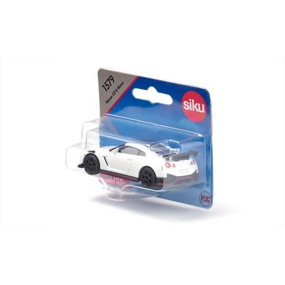 Nissan GT-R Nismo - Vit - 1579 - Siku - 7 cm