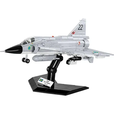 Saab AJ 37 Viggen - Klossbyggmodell - 5915 - COBI - 1:48