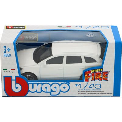 Audi Q7 - Vit - Bburago - 11 cm