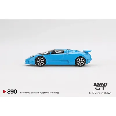 Bugatti EB110 - Super Sport Blu - 890 - Mini GT - 1:64