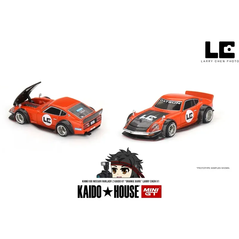 Nissan Fairlady Z Kaido GT 'Orange Bang' - Mini GT - 1:64