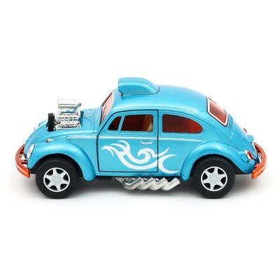 Volkswagen Beetle Custom Dragracer - Blå - Kinsmart - 1:32