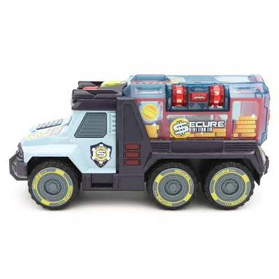 Transport - Ljud och Ljus - Money Truck - Dickie Toys - 34 cm