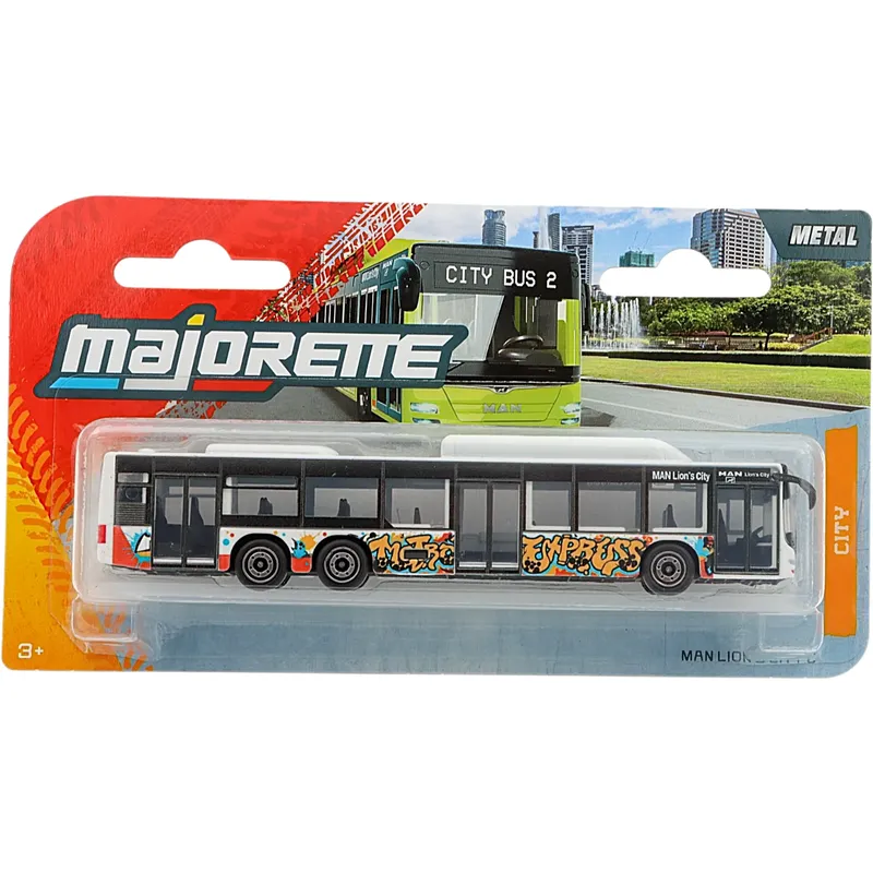 MAN Lion's City C - Vit - Buss - Majorette