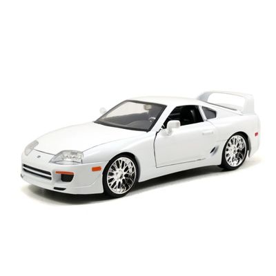 Brian's Toyota Supra - 1995 - Vit - Fast & Furious - Jada