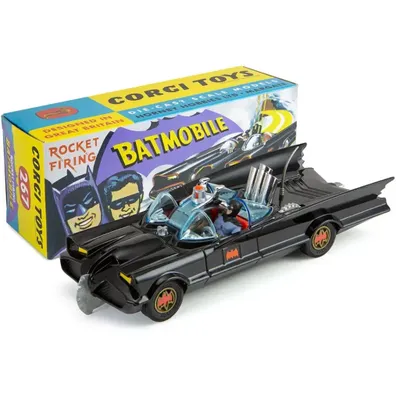 1966 Batmobile med Batman & Robin - 267 - Corgi - 1:46