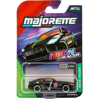 Nissan Z - Neon Racer Premium Cars - Majorette - 7 cm