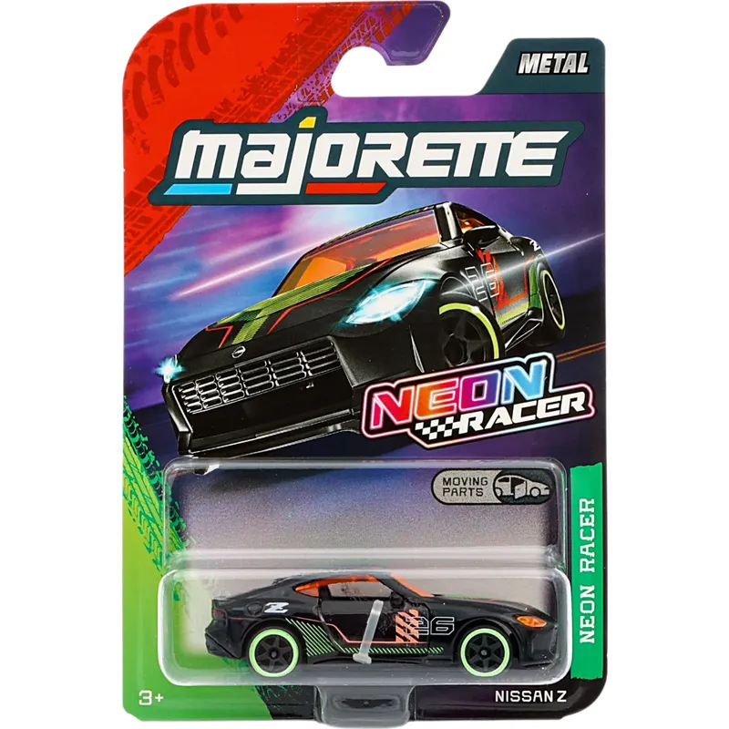 Nissan Z - Neon Racer Premium Cars - Majorette - 7 cm