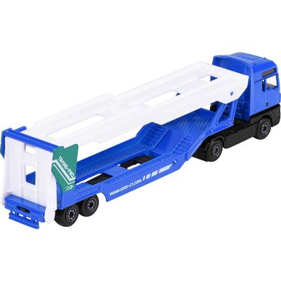 MAN TGA XXL - dragbil + biltrailer - Transporter - Majorette