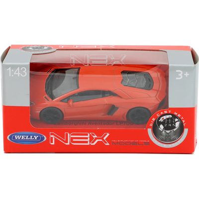 Lamborghini Aventador LP700-4 - Orange - Welly - 11 cm