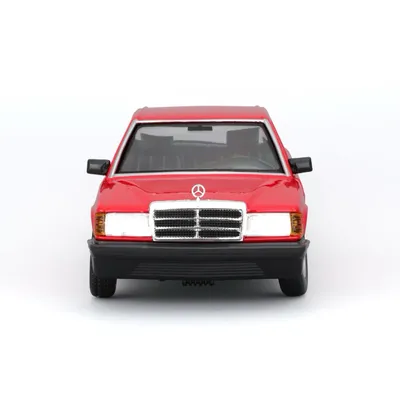 Mercedes-Benz 190 E 2.6 - W201 - Röd - Bburago - 1:24