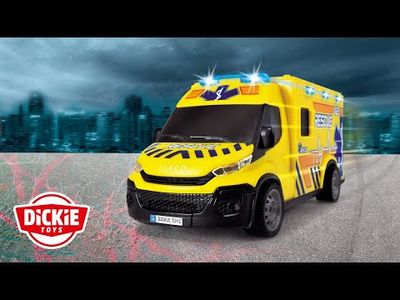 Iveco Daily Ambulance - Ljud och Ljus - Dickie Toys