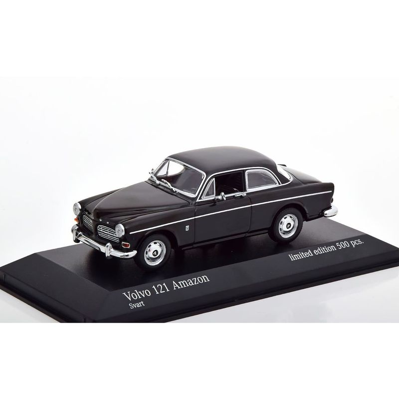 Volvo 121 Amazon - Svart - Modellbil - Minichamps - 1:43