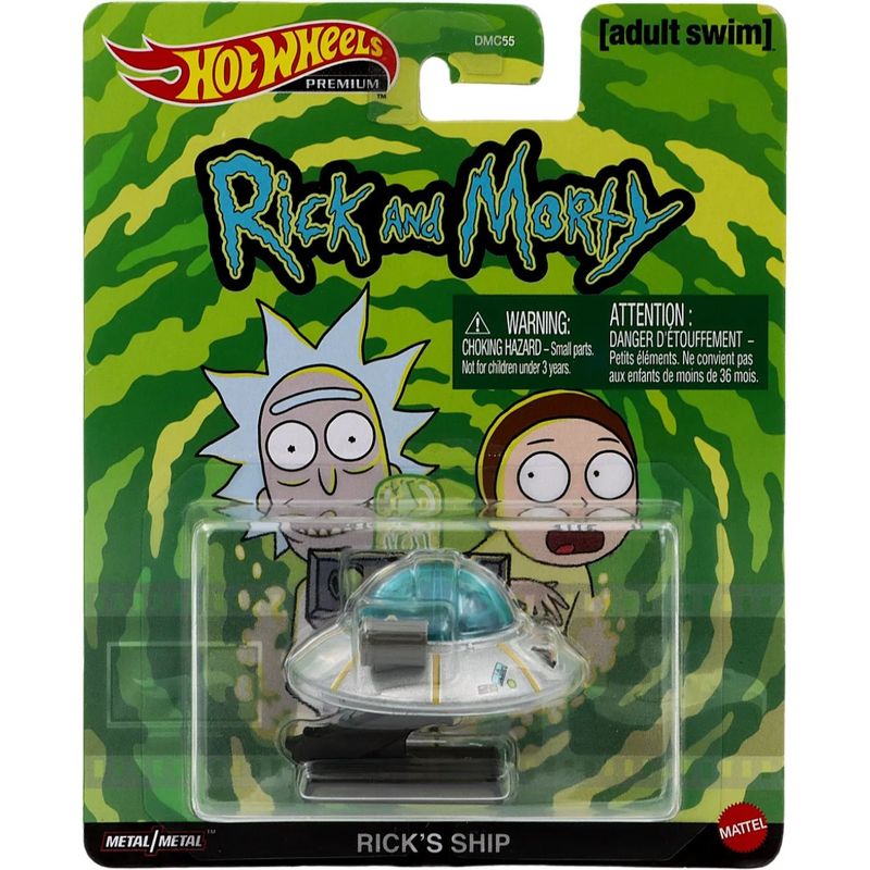 Rick's Ship - Rick and Morty - Hot Wheels