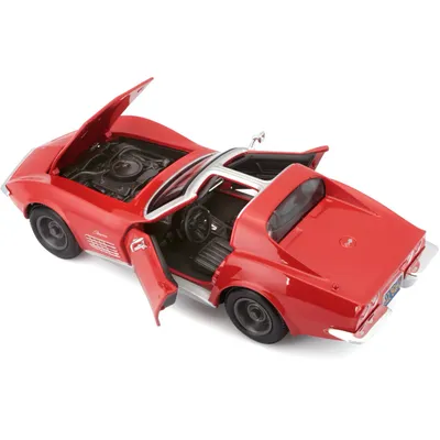 1970 Corvette - Chevrolet - Röd - Maisto - 1:24
