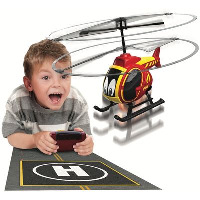 Radiostyrd helikopter från 4 år