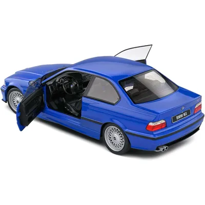 BMW E36 M3 Coupé - Blå - 1996 - Solido - 1:18