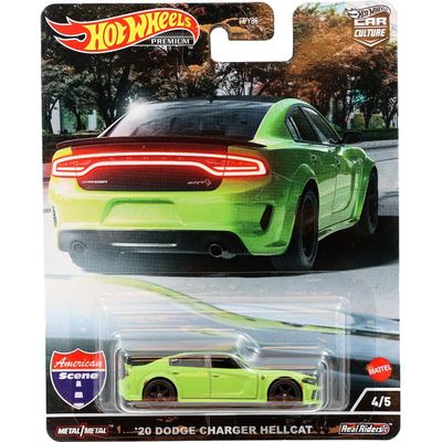 Set med 6 bilar - Car Culture: American Scene - Hot Wheels