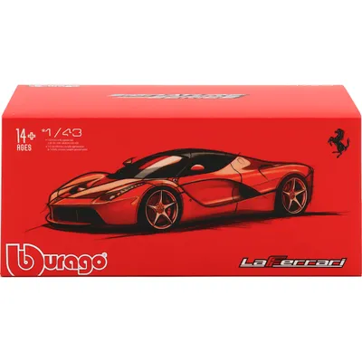 Ferrari LaFerrari - Röd - Bburago - 1:43