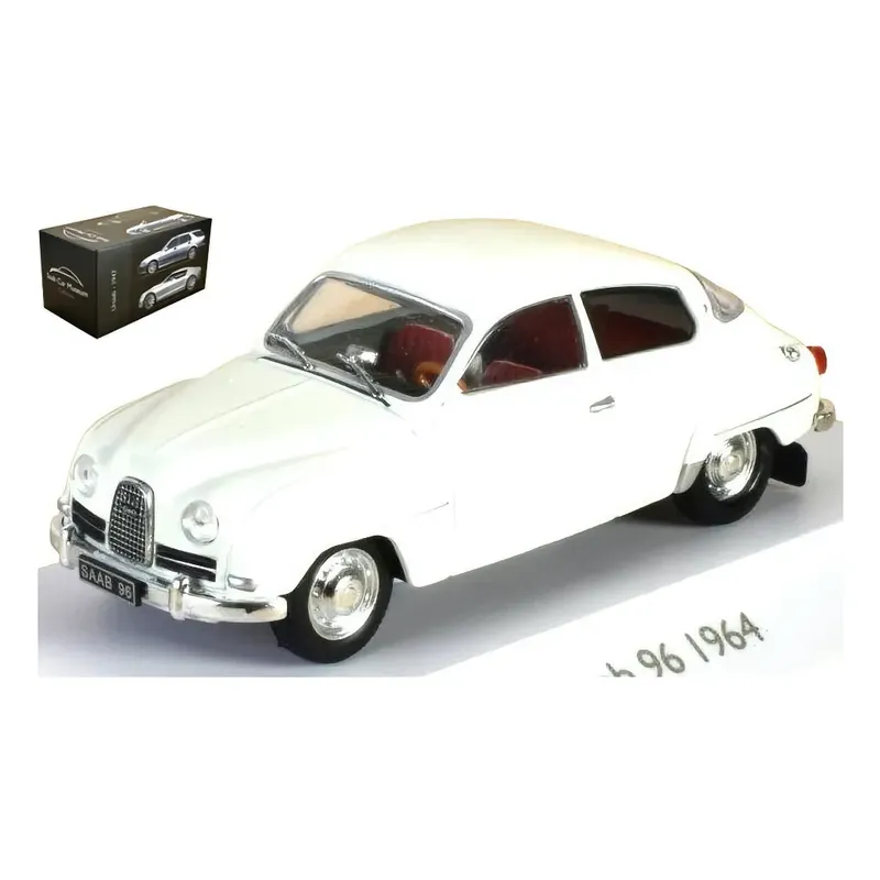 Saab 96 1964 - Vit - Saab Car Museum - Atlas Edition - 1:43