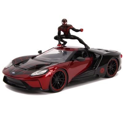 Miles Morales & 2017 Ford GT - Jada Toys - 1:24