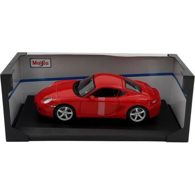 Porsche Cayman S - Röd - Maisto - 1:18