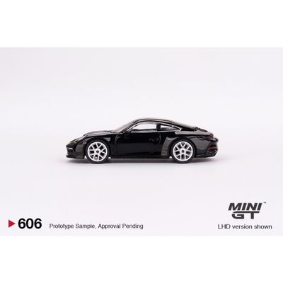 Porsche 911 (992) GT3 Touring - Svart - 606 - Mini GT - 1:64