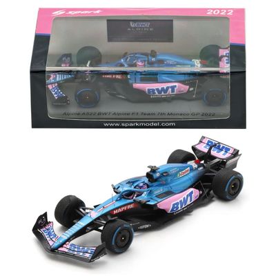 F1 - BWT Alpine - A522 - Fernando Alonso #14 - Spark - 1:43