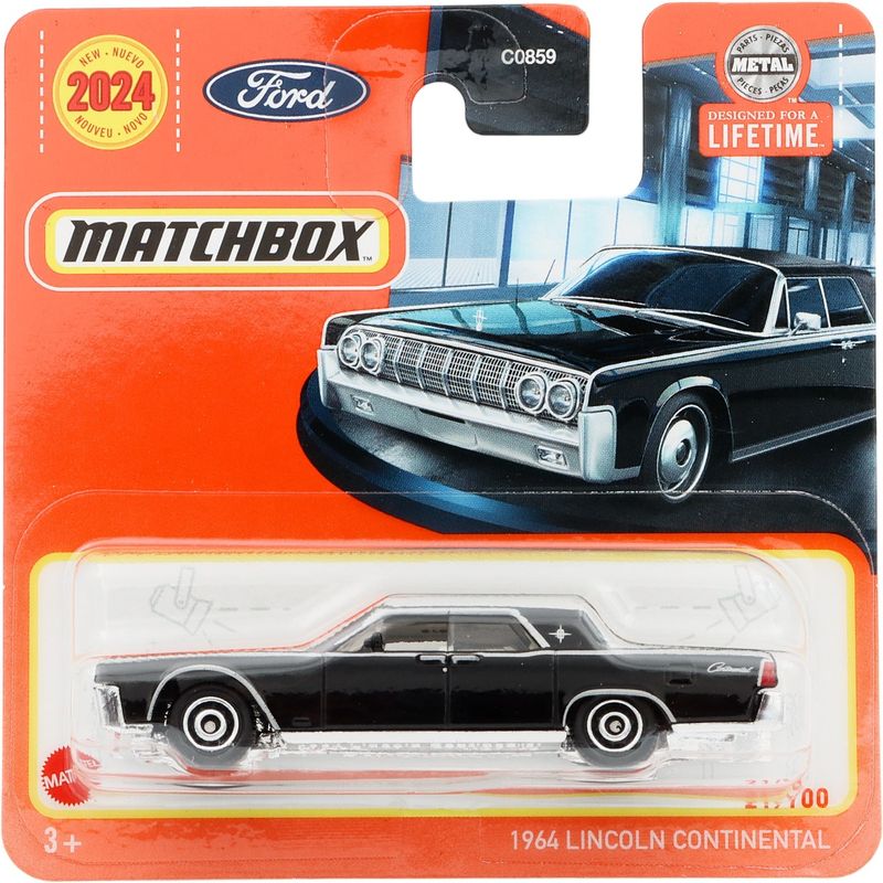 1964 Lincoln Continental - Svart - Matchbox