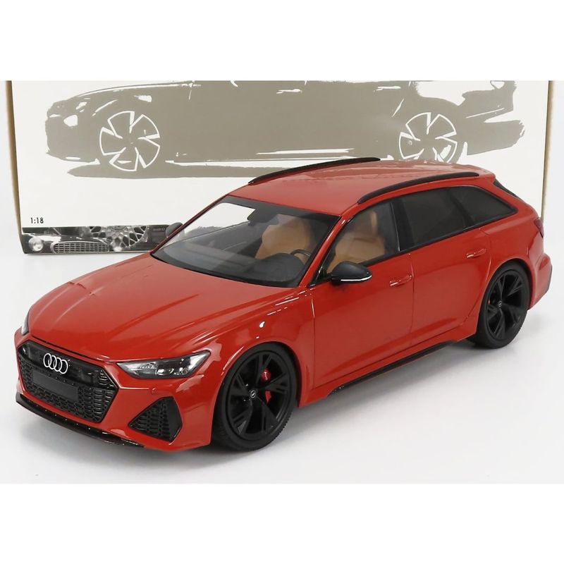 Audi RS 6 Avant - 2019 - Orange Metallic - Minichamps - 1:18