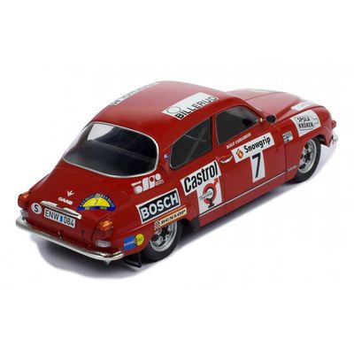 Saab 96 V4 - P.Eklund / R.Carlsson - 1973 - Ixo Models 1:18