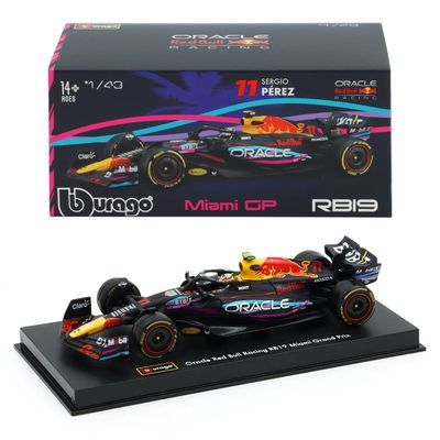 Red Bull - RB19 - Miami GP - Sergio Perez - Bburago - 1:43