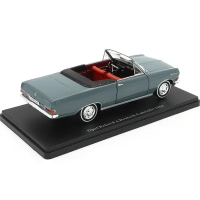 Opel Rekord A Deutsch-Cabriolet - 1964 - Grå - Atlas - 1:24