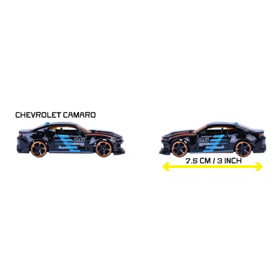 Chevrolet Camaro - Neon Racer Premium Cars - Majorette - 7 cm