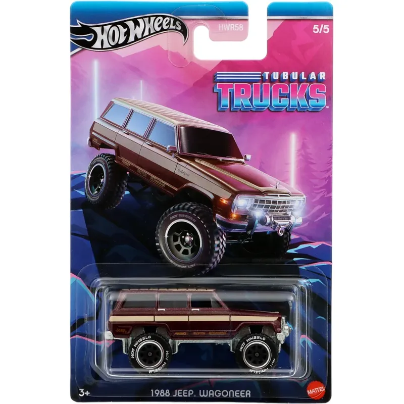 1988 Jeep Wagoneer - Vinröd - Tubular Trucks - 5/5 - HW