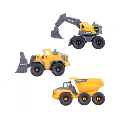 Construction Set - Volvo - 3-pack - Dickie Toys