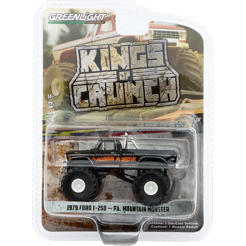 1979 Ford F-250 - Pa. Mountain Monster - Kings of Crunch - GreenLight - 1:64