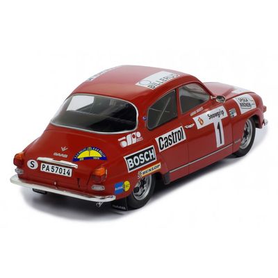 Saab 96 V4 - S.Blomqvist / A.Hertz - 1973 - Ixo Models 1:18