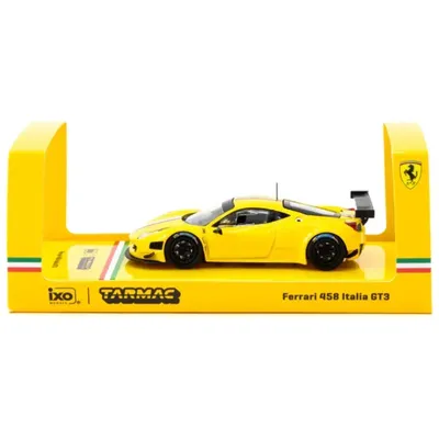 Ferrari 458 Italia GT3 - Gul - Tarmac Works - 1:64