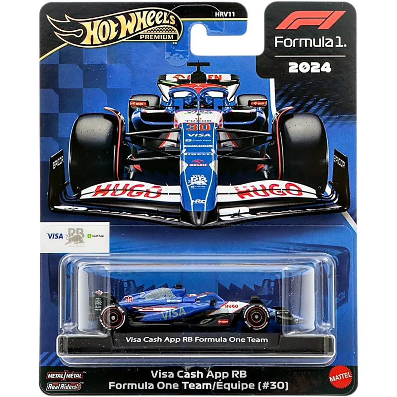 Visa Cash App RB VCARB 01 - #30 Liam Lawson - Hot Wheels Premium