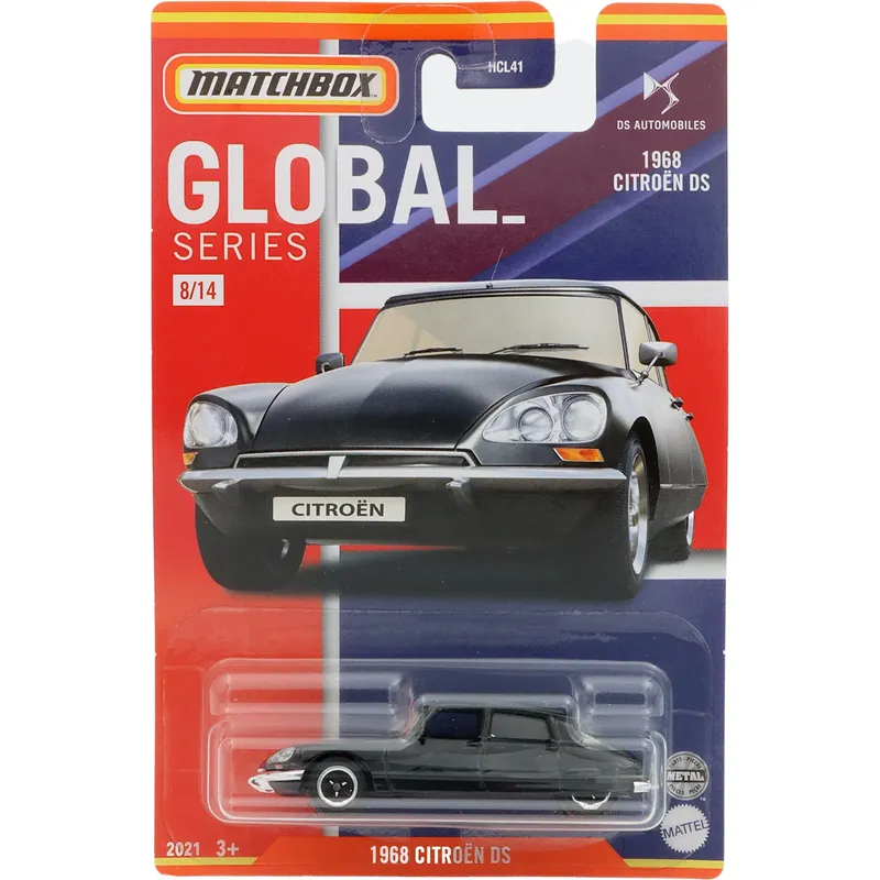 1968 Citroën DS - Svart - Global - Matchbox
